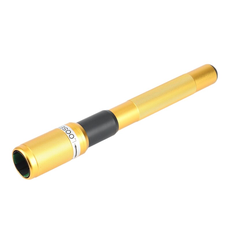 Pool Cue Extension Push on Telescopic Extension Billiard Holder Extender Alloy Billar Stick Cue Exceed Extender: Gold