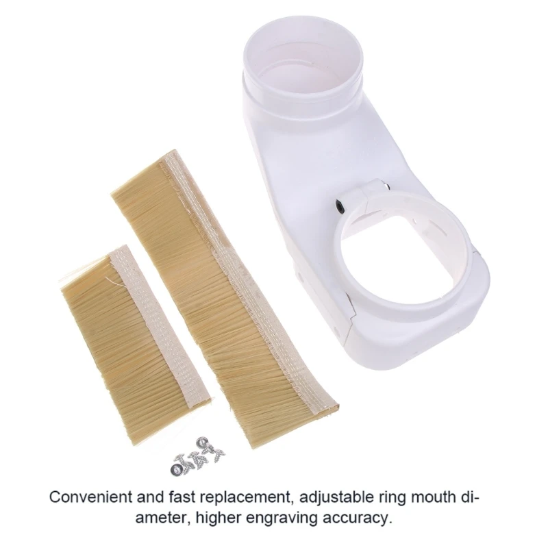 CNC-Spindle Dust Shoe Collector 70mm 75mm 80mm 85mm 90mm 100mm Dust Boot Cleaner for Spindle Motor Router Machine Cover