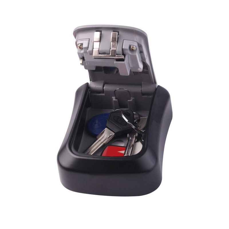 Door Lock with 4 Digit Combination Password Zinc Alloy caja fuerte Wall Mount Key Storage Secret Box Organizer Safe Security