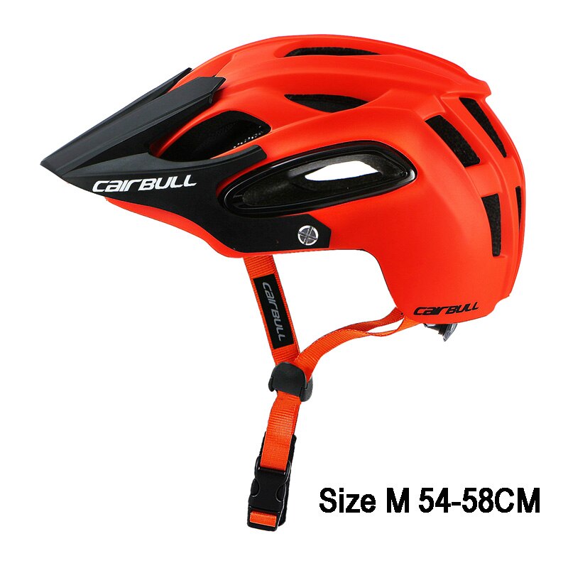 Cairbull ultralichte fietshelm, integraal gevormde fietshelm, mtb-racehelm, veiligheidshelm, helm, capacete: Rood m