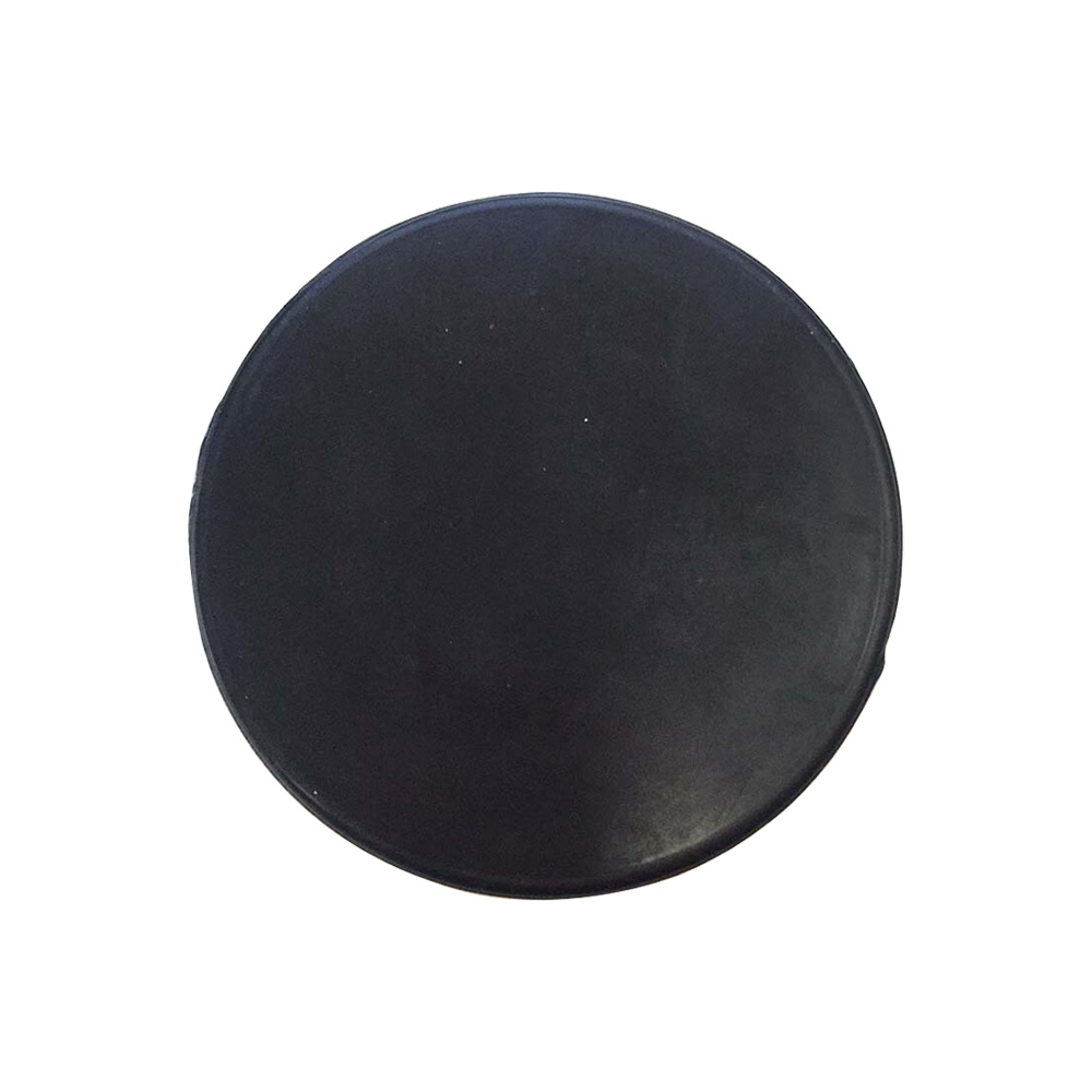 Black Hockey Puck Accessory Replacement Spare Rubber Sport Blank Official Regulation Practical