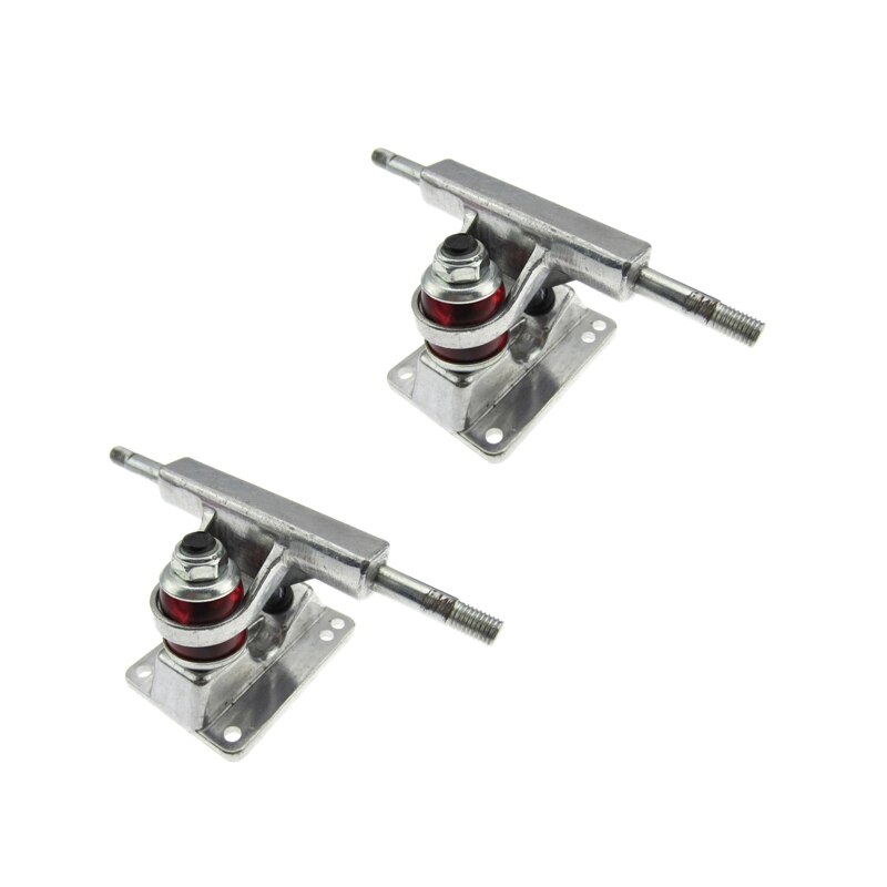 DIY Skateboard Trucks Gravity Casting Skate Trucks 3.25 Inch Fish Plate Tray Skateboard Bracket: Silver