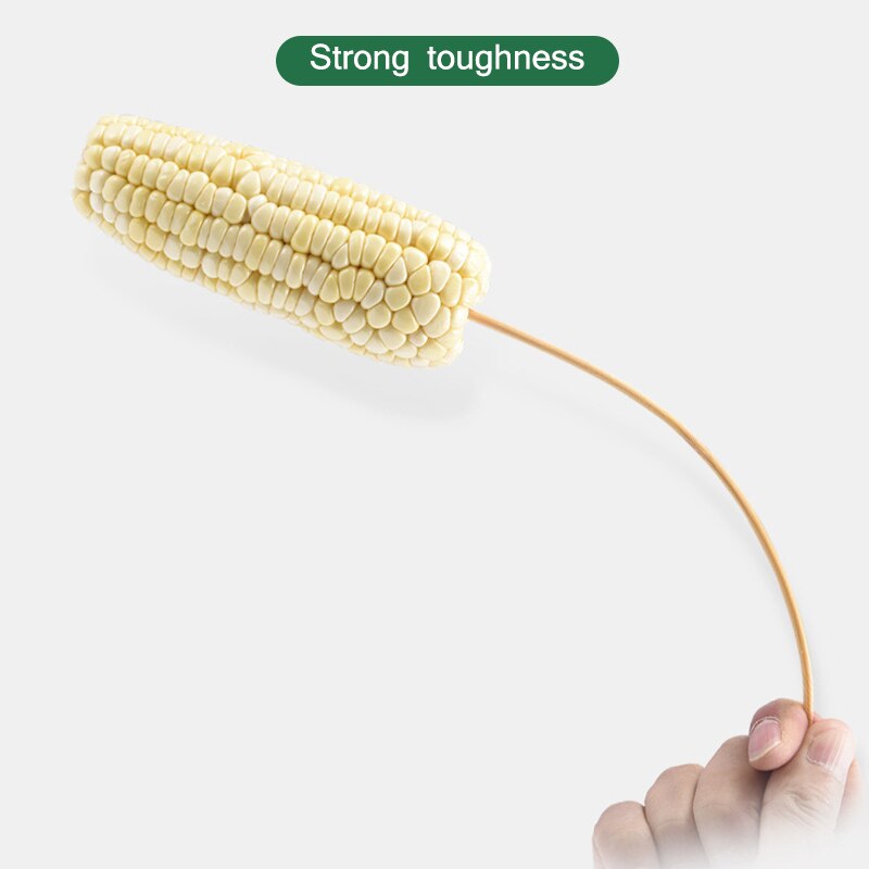 robust Bambus Spieß Stöcke BBQ Obst Shish Kebab Natürliche Holz 25cm Stöcke Grill Stock SCVD889