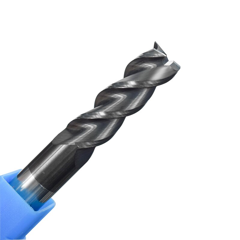 Xcan hårdmetall pinnfräs 1-12mm 3 räfflade änd fräs för aluminium koppar skärning super belagd cnc fräs fräs bit fräs