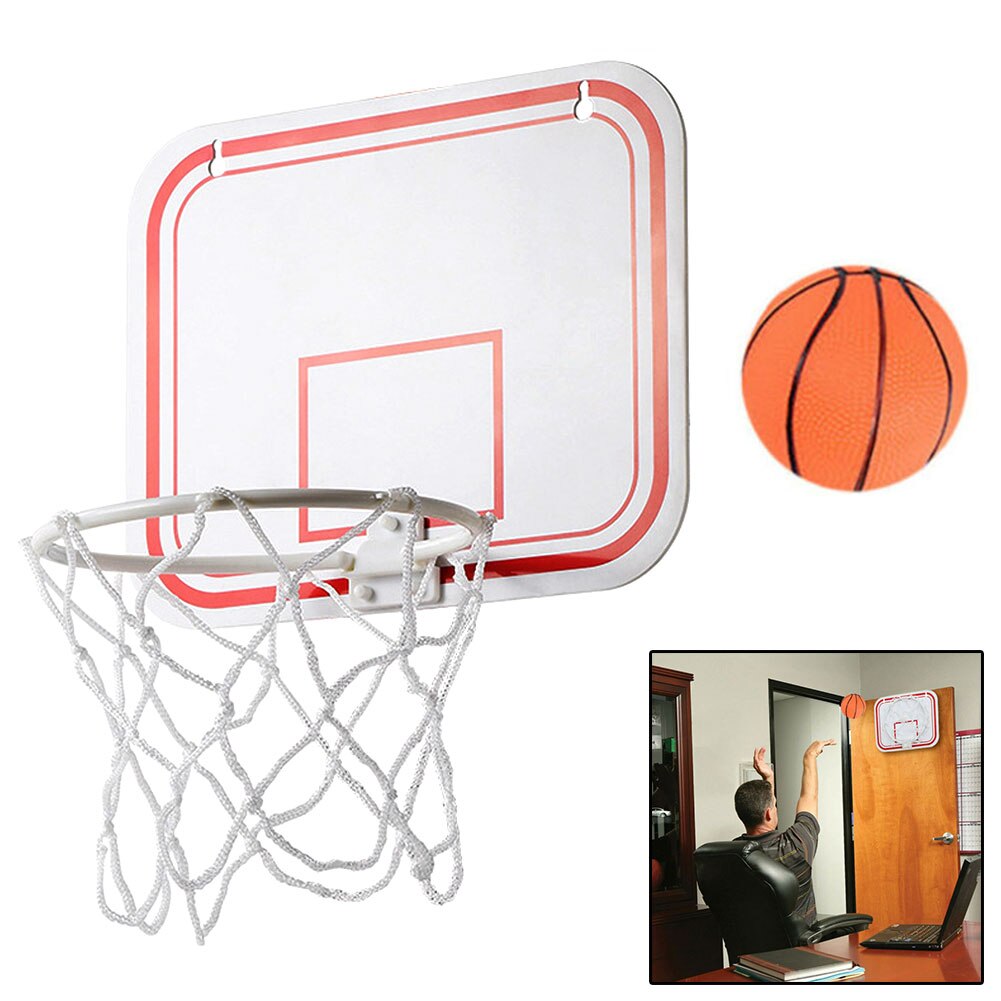 Indoor Plastic Basketbalrugplank Hoepel Basketbal Doos Mini Basketbal Board Voor Game Kinderen Kids Game Stijlen