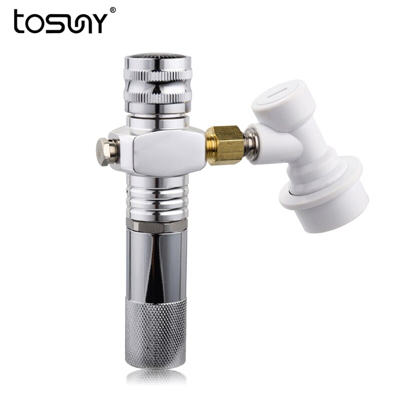 0-30PSI Nitrogen Mini Nitrogen Charger Homebrew Dutch Coffee Gas Connector Dutch Coffee Regulator Ice Coffee Keg Refill Adapter