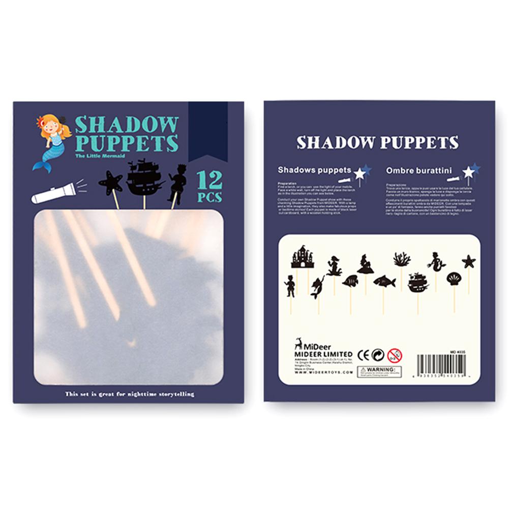pcs Chinese Traditional Shadow Puppets Children Fairy Tales Educational Silhouette Game Interesting Hand Puppets Picture cozy: A