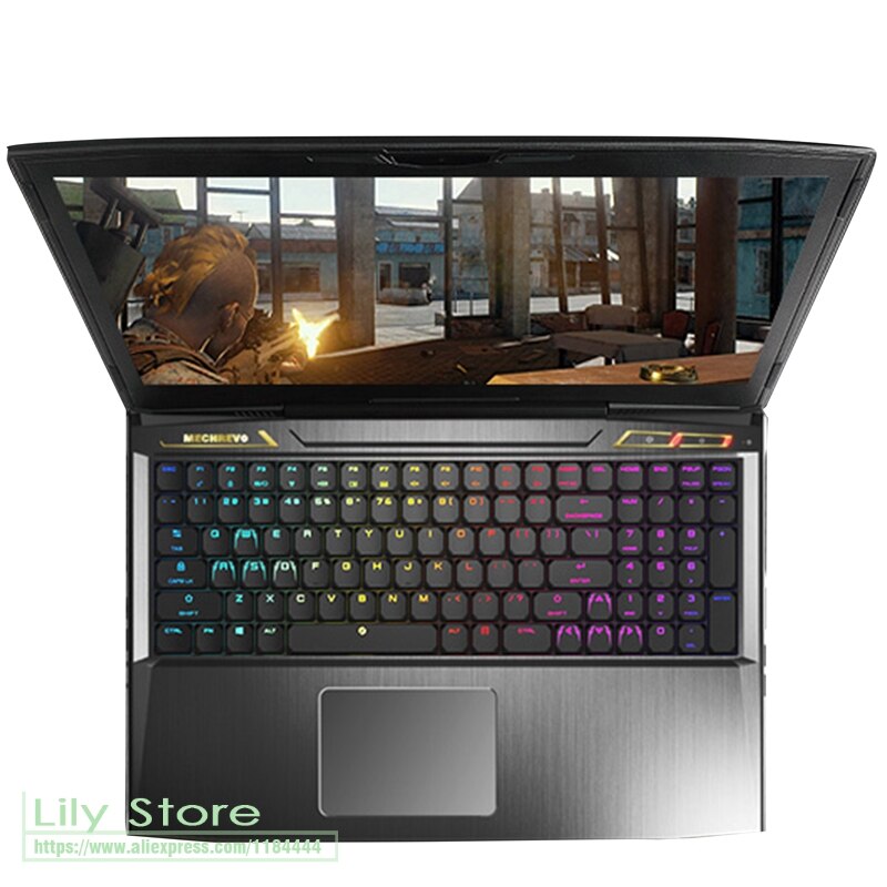 Notebook keyboard Keyboard Cover Skin for MECHREVO Z2 / MECHREVO X8Ti / X8ti Plus Gaming Laptop: silicone clear