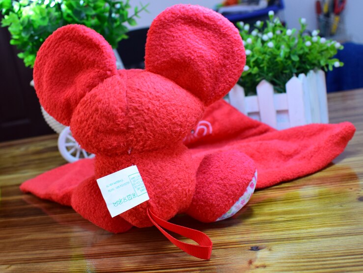 Baby Bär puppe beschwichtigen handtuch Baby ruhig tücher komfort plüsch schal speichel handtuch Baby schließen Spielzeug Handtuch Decke Niedliche Puppe