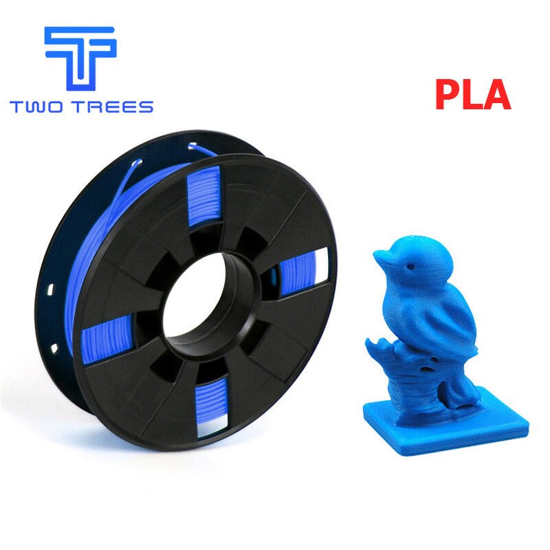3d printer 0.2/ kg glødetråd diy multi-farver valgfri pla / abs 1.75 til makerbot reprap plastruller gummi forbrugsmateriale: Pla blå