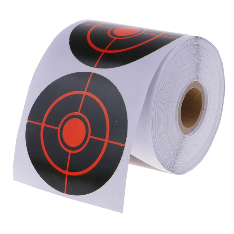 Rotolo adesivo Target diametro 7.5 Cm Splatter Target Stickers Set per Sport all&#39;aria aperta e al coperto