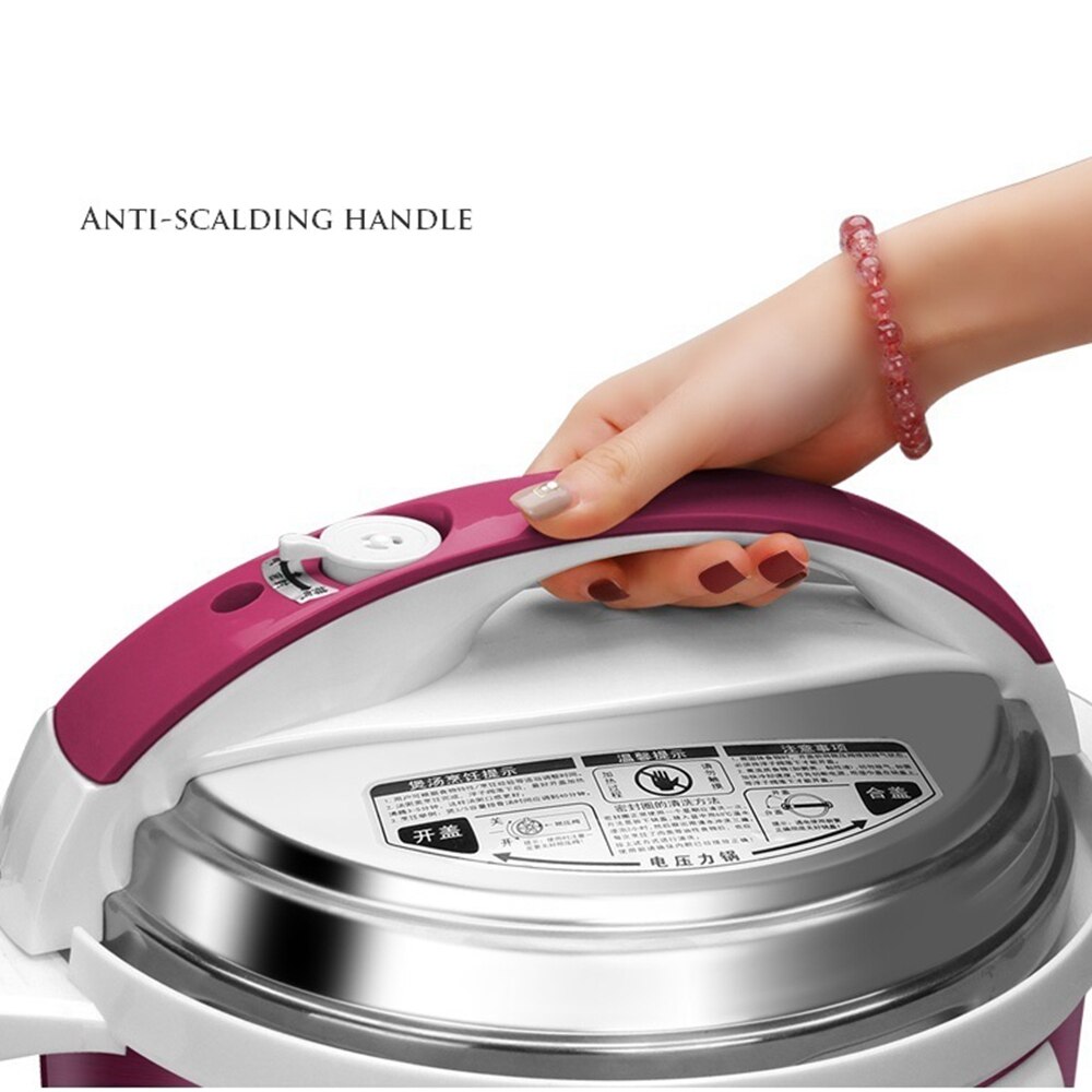 DMWD 220V 5L Home Electric Pressure Cooker Rice Cooker Stew Pot 8 Menu Soup Porridge Paste Cake Maker Kitchen Appliances