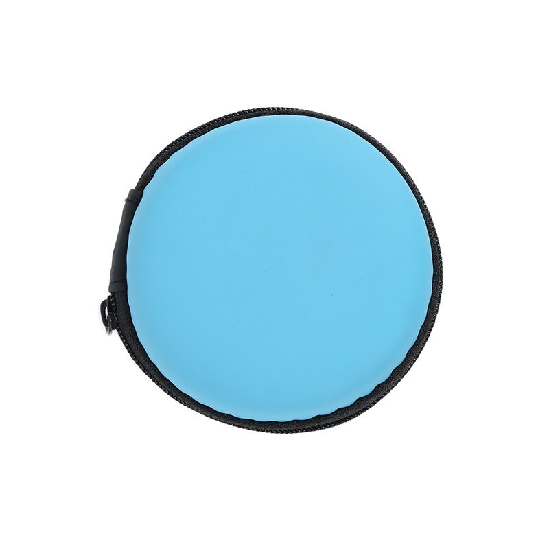 Pochette De Rangement EVA Avec Zip Pour Câbles, écouteurs - Petite Sacoche Noire, 1 Pièce