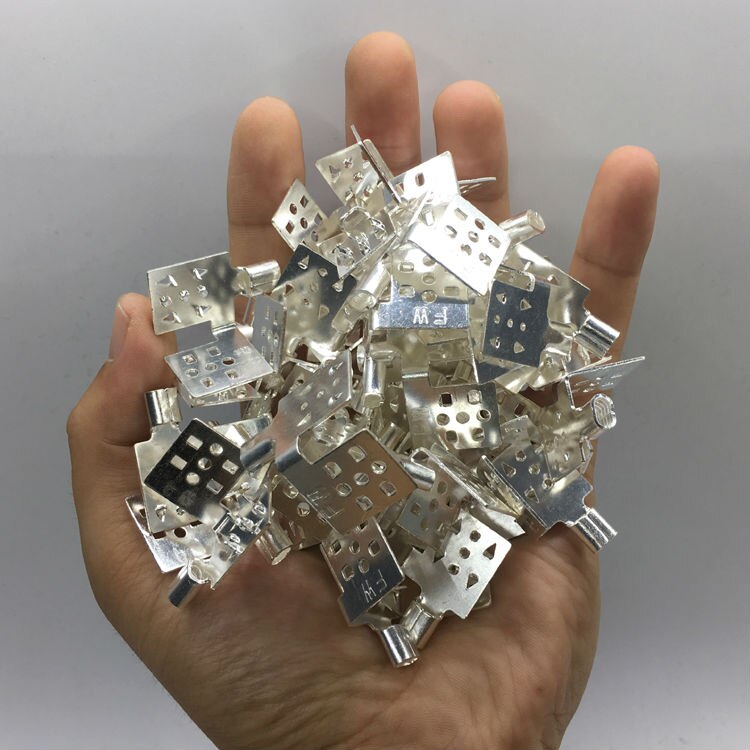 Free Patented heating film Special Clip 10 Pieces/lot Heating Accessories Silver Copper Clamps