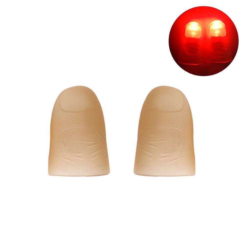 Leucht Spielzeug freundlicher Erstaunliche Fantastische glühen Spielzeug LED Licht Finger-Beste Finger glühen glühende Finger Für freundlicher Ringe l L5L6: verrotten