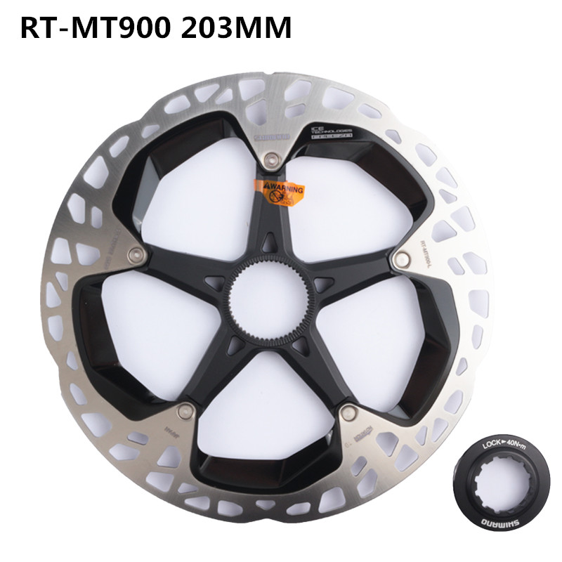 Rotor de disco de bloqueo central Shimano XTR RT MT900 DEORE XT SLX MT800 RT CL800 CL900 RT70 Rotor de disco de freno hidráulico Dura Ace para bicicleta: Azul cielo