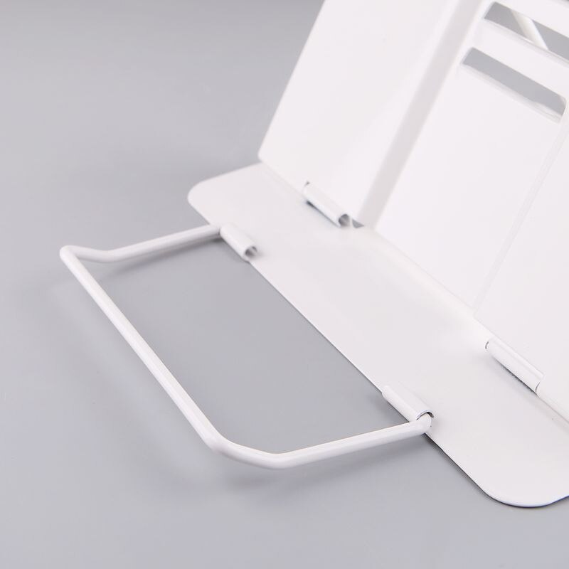 Portable Metal Adjustable Reading Book Holder Support Document Shelf Bookstand 62KA