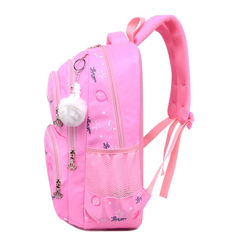 3 unid/set Mochila escolar de los estudiantes Mochila de Nylon bolsas para la Escuela de las niñas adolescentes monedero Mochila bolsos de hombro Mochila