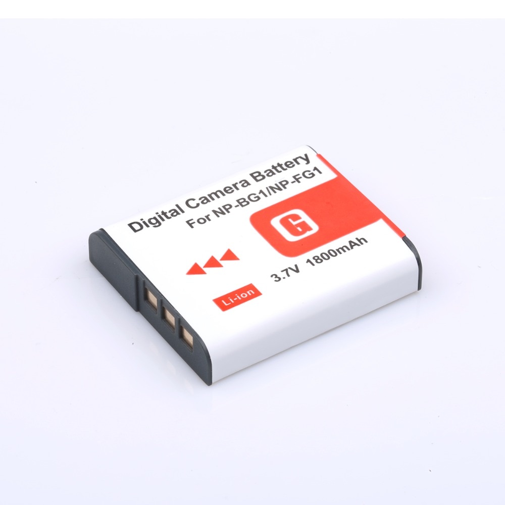 Probty NP-BG1 Battery + Charger For SONY DSC W300 W220 W210 W130 H10 H50 H70 W290 HX7 HX10 HX30 WX10 H55 HX9 T20 T100 W55 H7