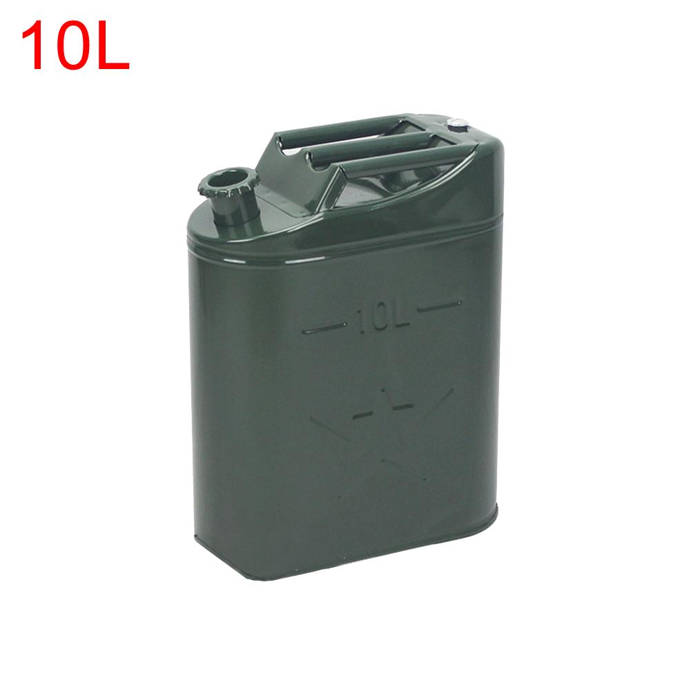 Car Truck Motorcycle Off-road Petrol Cans Spare Oil Storage Leak-proof Fuel Tank Gasoline Bucket Can Oil Drum 5/10/15/20L: 10L