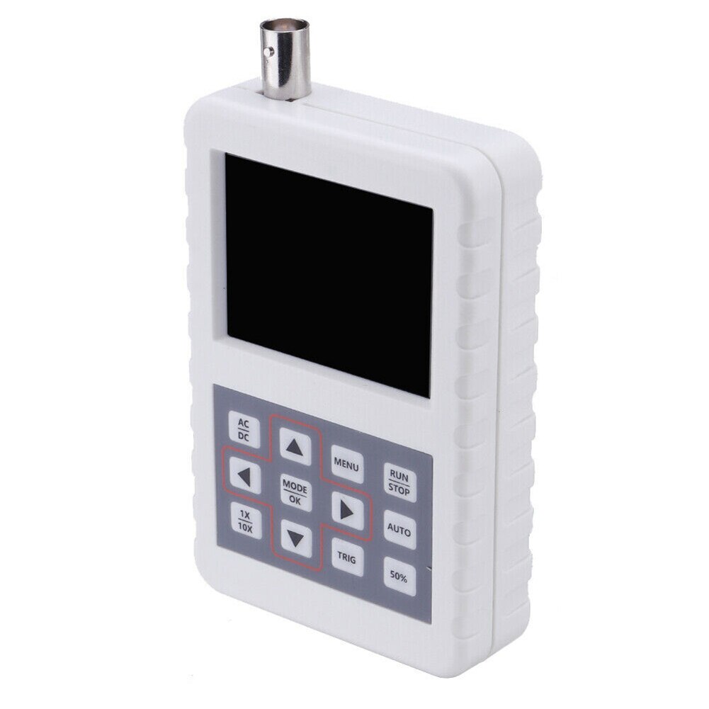 ADS2050H 2.4 Inch LCD Screen Oscilloscope High Accuracy Handheld Plastic Mini Waveform Storage 20M Sampling Rate 5MHz Bandwidth