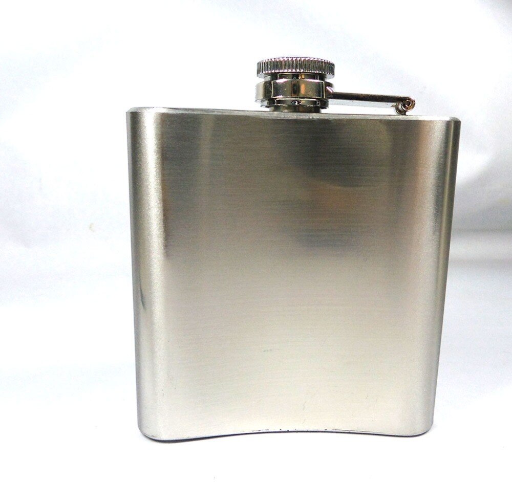 Portable Pocket 6oz Stainless Hip Flask Mini Metal Wine Bottle Drinke for Alcohol Whiskey Liquor Screw Cap Funnel