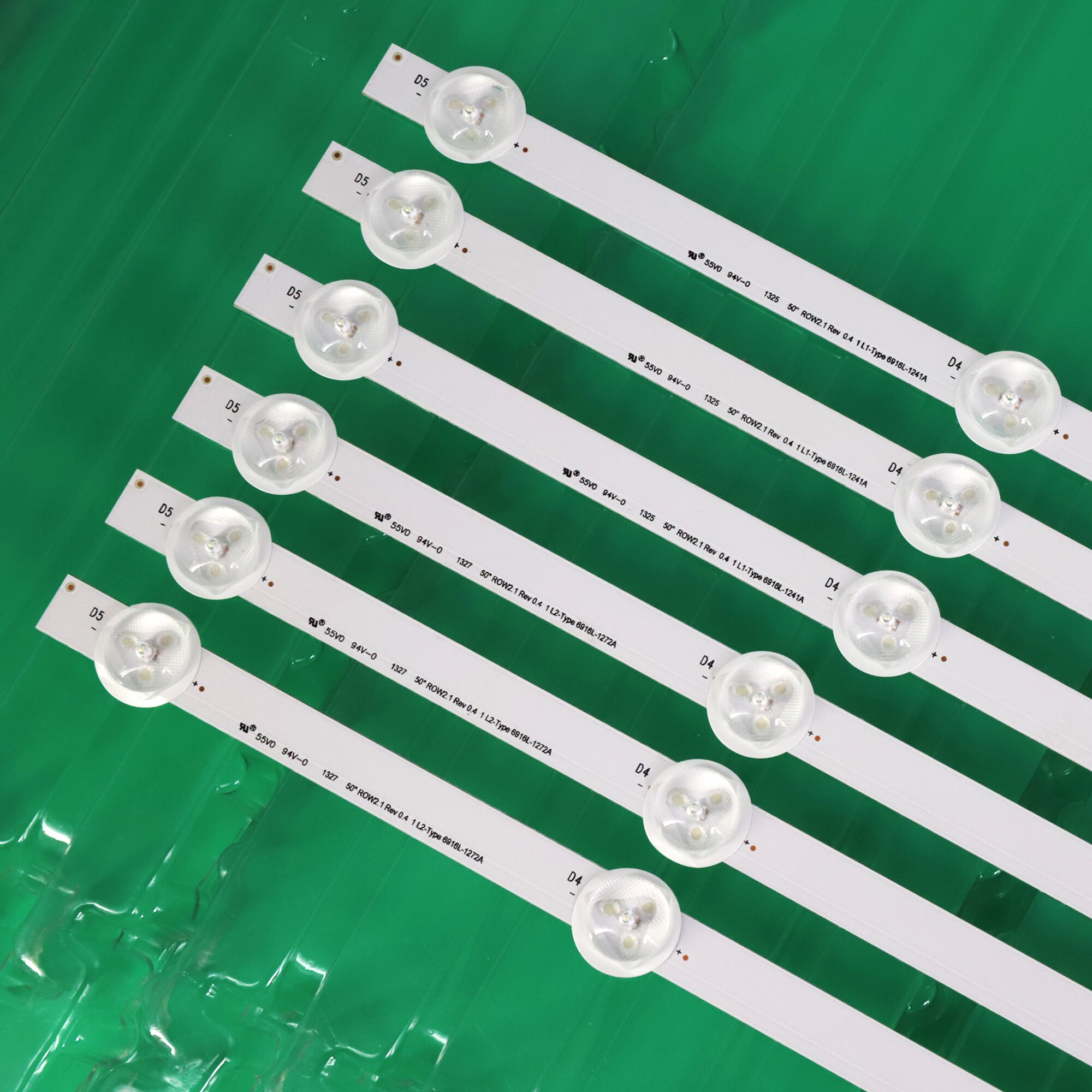 1000mm 10 LED Backlight Lamp strip For LG 50" TV 50LN5400 50LA620V 6916L-1276A 6916L-1273A 6916L-1272A 6916L-1241A