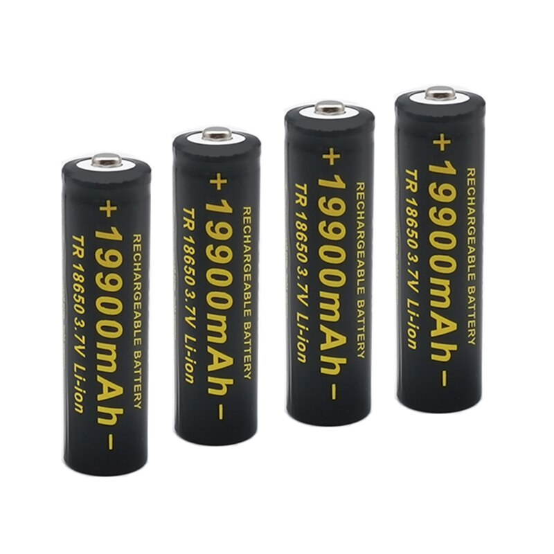 100% neue 3,7 V 18650 Batterie 19900 MAH Li-Ion Recarregvel Para LED Lanterna Tocha ou aparelhos Eletr Nicos Batteria