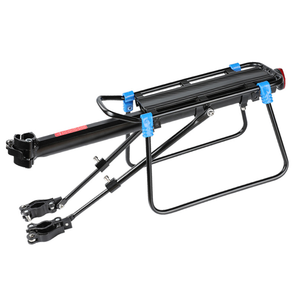 Bike Bicycle Cargo Rack Quick Release Adjustable Bike Rear Rack Mountain Road Bicycle Cargo Luggage Carrier Rack 50-100KG Load