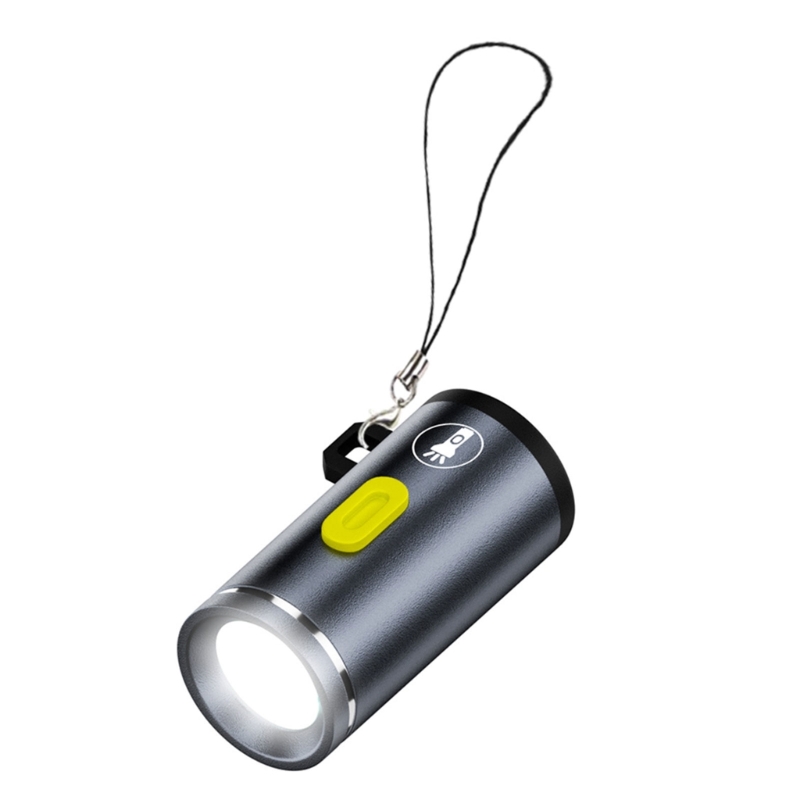 Type C Mini Flashlight Without Battery USB C Flashlights For Easy Portability And High Brightness LED Lighting: Red