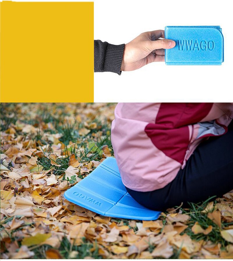 Draagbare Camping Wandelen Picknick Kussen Seat Pad Outdoor Opvouwbare Camping Vochtwerende Kussen Matras Waterdicht Seat Pad