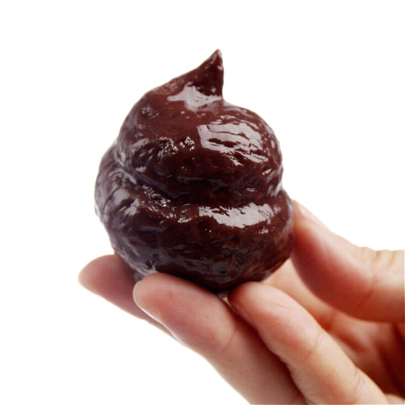 Vendita calda Spaventare maschio Incredibile Turd bavaglio Falso Turd classico Divertente di scherzo gadget Giocattoli Divertenti E scherzi falso Cacca di canna Giocattoli