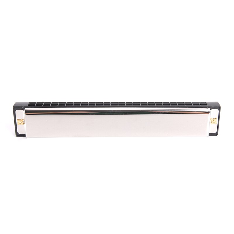 24 Hole Key Of C Play Harmonica Tremolo Harmonica Mouth Organ For Blues Jazz Rock Folk Musical Beginner Instrument