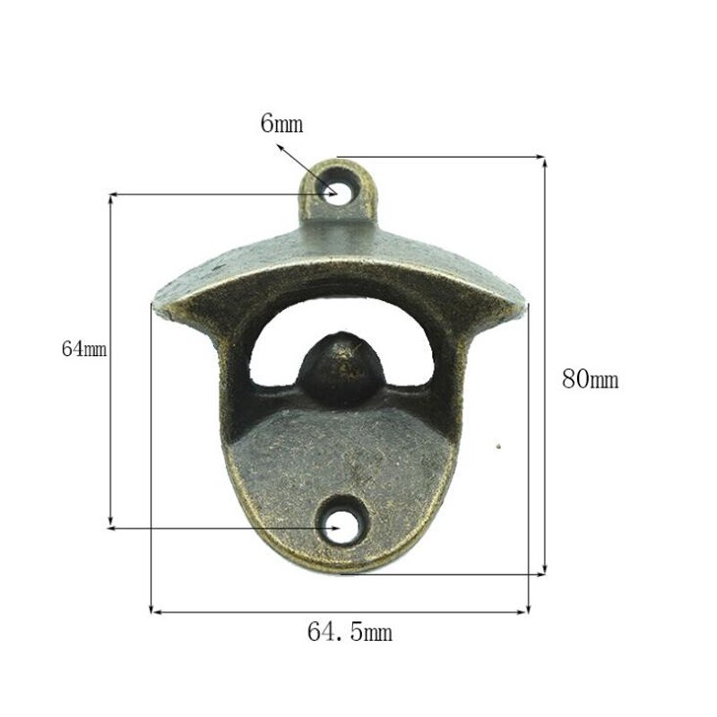 Wall Bottle Opener Skull Shaped Beer Opener Wall Mounted Bottle Opener Kitchen Tool Home Bar Wall Decorative: A