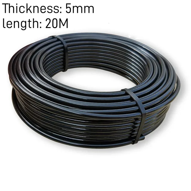 Cuerda de alambre de acero especial para gimnasio, Cable de Fitness de 5/6mm de espesor, accesorios de máquina de polea, accesorio de cuerda de alambre de acero resistente para el hogar: Oro