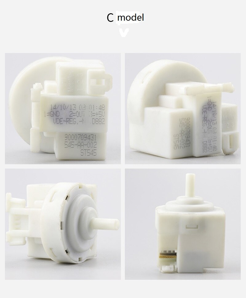1Pc Drum Wasmachine Waterniveau Sensor Drukschakelaar Originele Onderdelen Voor Siemens Bosch