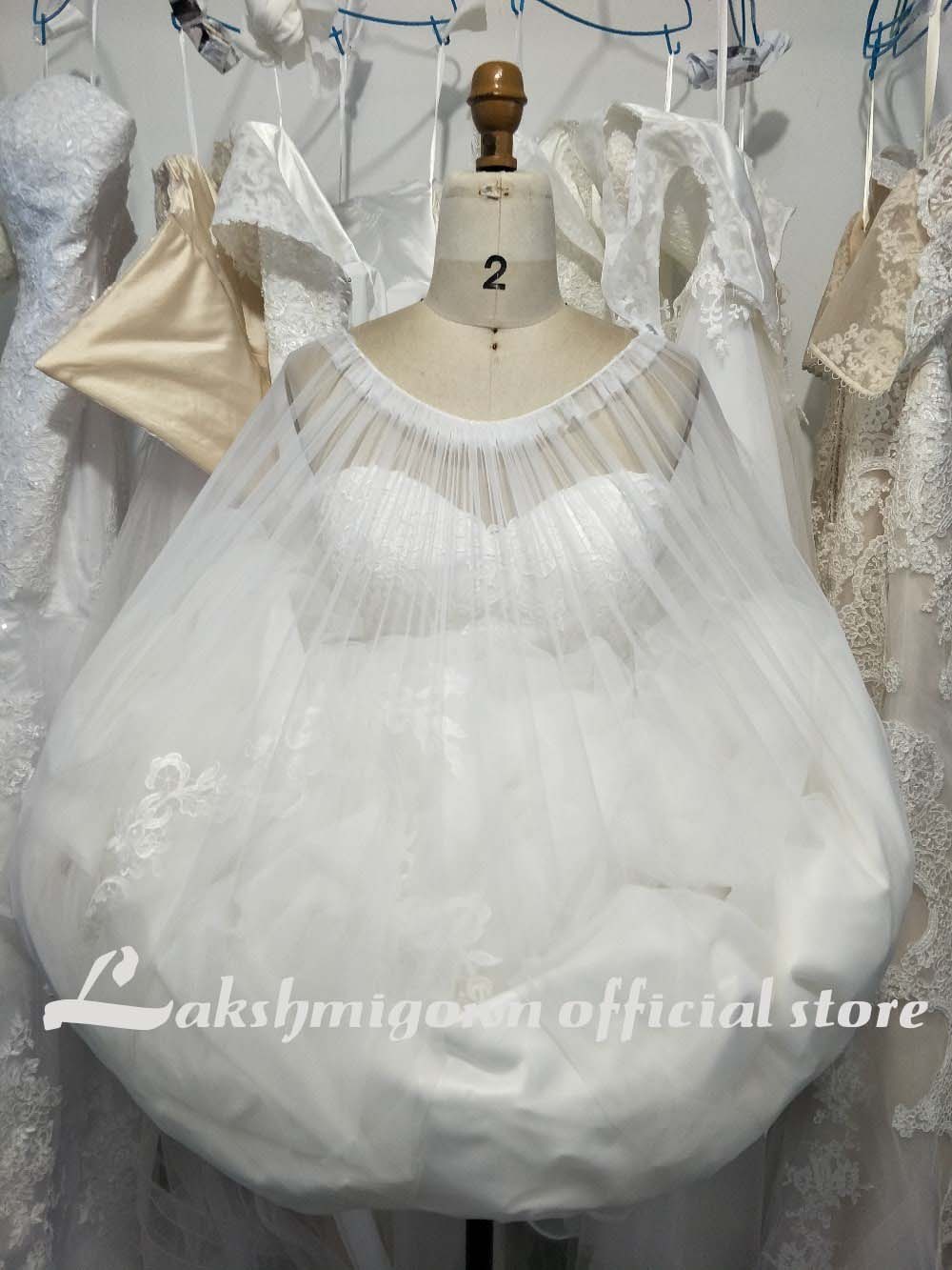 Inner Skirt Pick Up Gather Skirt Slip Wedding Dress Petticoat Underskirt for Bridal Save You From Toilet Water
