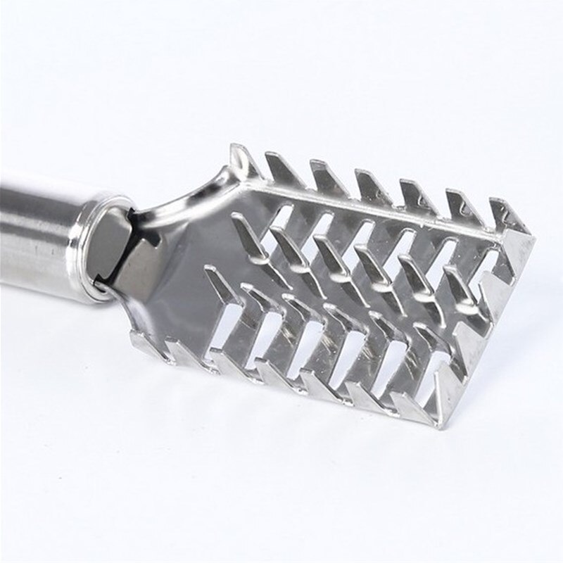 1PC Stainless Steel Fish Scale Remover ,Easily Remove Fish Scales Fish Scraper Kitchen Peeler Tool for Chef and Home Cooks