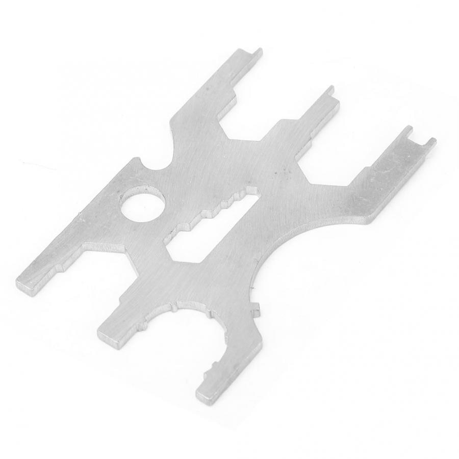 Diving Equipment Repair Tool Stainless Steel Scuba Diving Multi Tool Regulator Plate Kits Repairing Equipment Lightweight