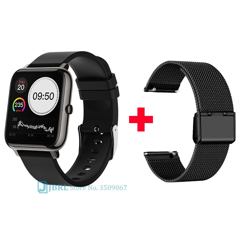 Square Digital Watch Women Sport Men Watches Electronic LED Female Ladies Wrist Watch For Women Men Clock Male Wristwatch Hours: black add strap 1