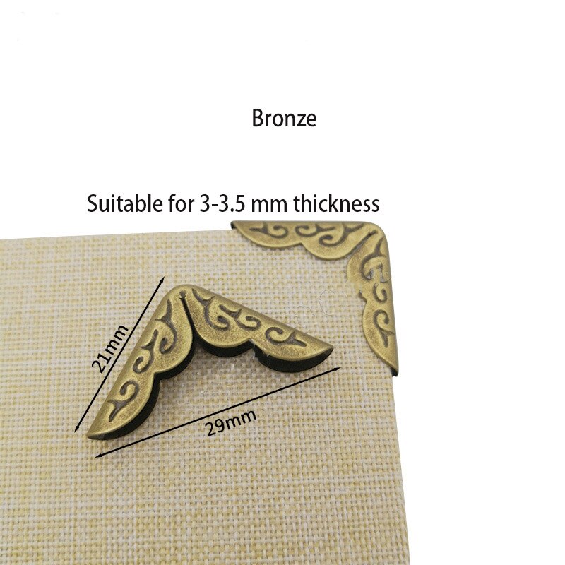 10pcs Antique Brass Metal Chain Tassels With Face Drops - 3.2 Inch Jewelry Making Supplies