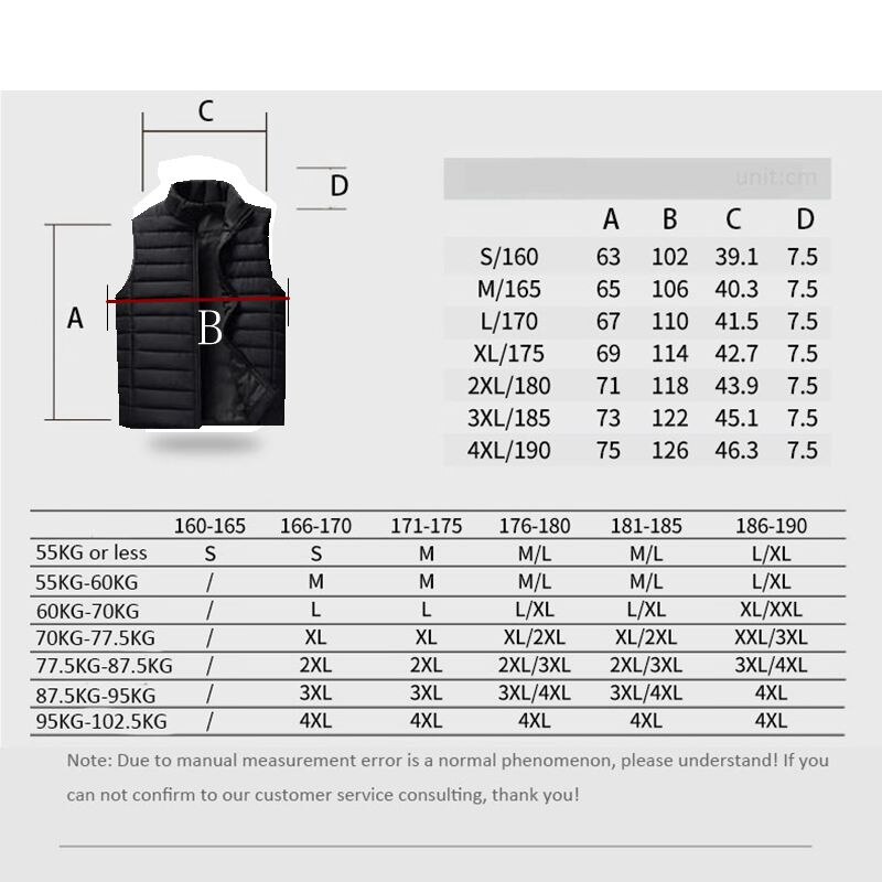 Chaleco Aiwetin, chaquetas de Otoño Invierno para hombre, chalecos gruesos, abrigos sin mangas para hombre, chaleco cálido con relleno de algodón, chaleco para hombres