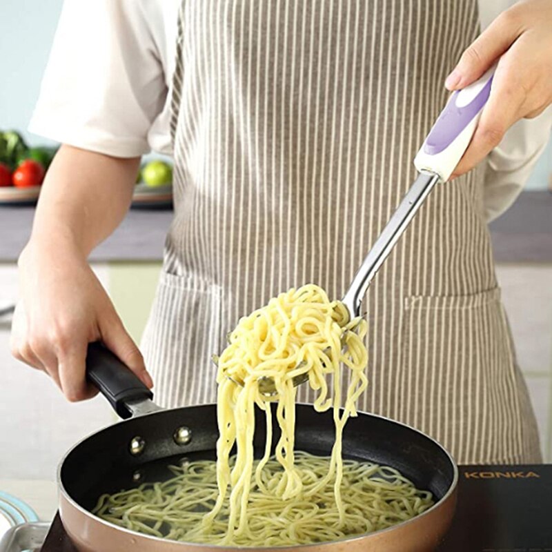 Praktisk til pasta noodle ske noodle pasta scoop dørslag spaghetti slev slids ske køkken gadgets