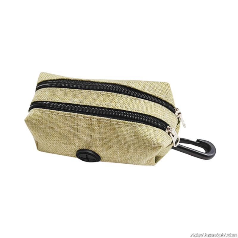 Portable Pet Puppy Cat Pick Up Poop Bag Dispenser Dog Poop Waste Garbage Holder