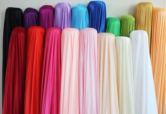 5 Yard décoration lumière perle glace soie matériel mariage gaze rideau fond tissu tissu
