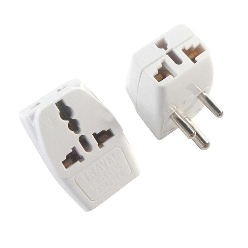 Universal Power Plug 1 TO 3 Ways Small South African Plug to EU UK US AU Conversion Plug Power Adapter Socket