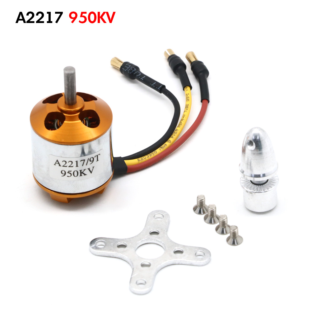 XXD A2217 2217 950KV 1250KV 1500KV 2300KV Outrunner Brushless Motor For RC Airplane Aircraft Plane Quadrocopter Multi-copter: WHITE