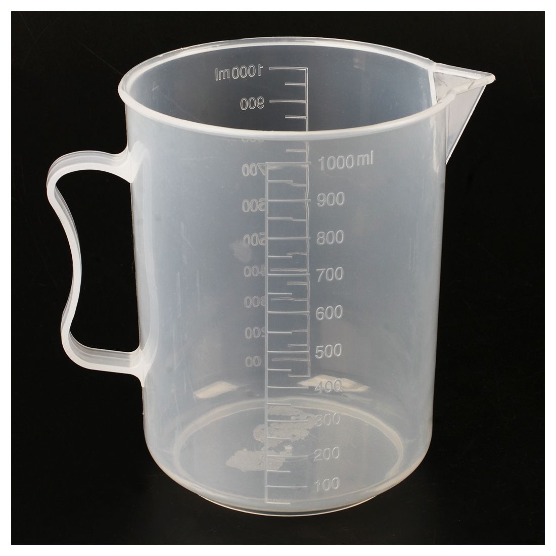 1000ml Transparent Graduated Beaker with Handle