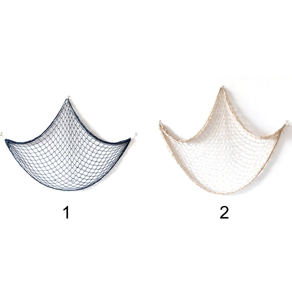 Collage Home Ornament DIY Decoration Display Wall Cards Seashell Artwork Hanging Fishing Net Pictures Organizer Photo Frames