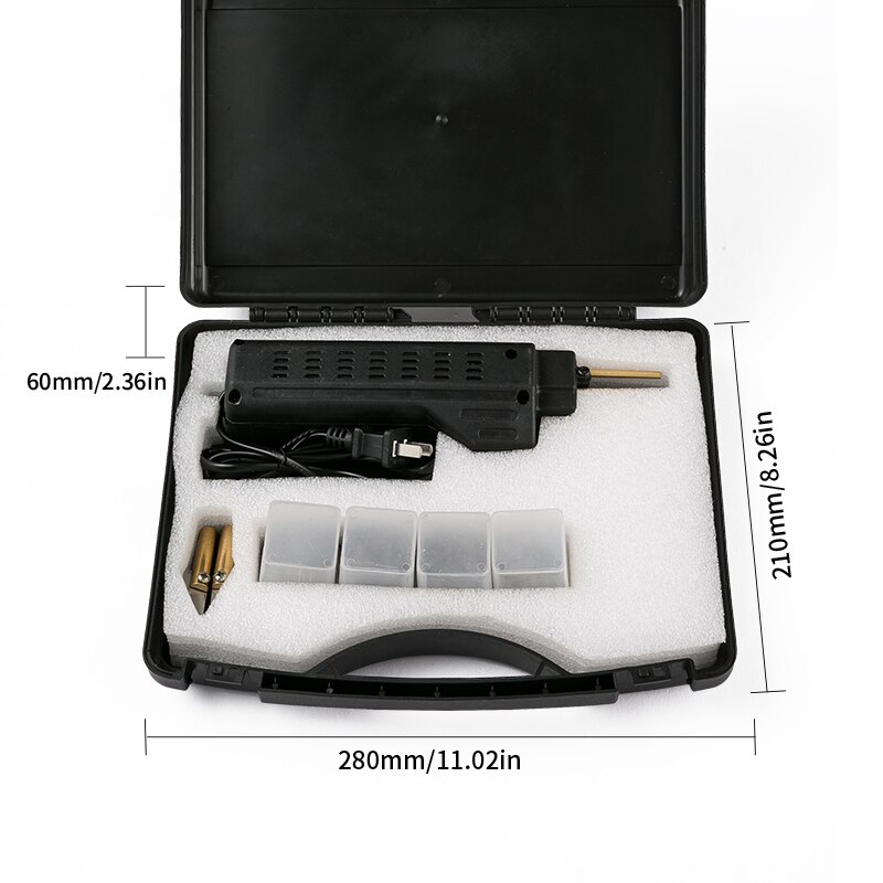 Car Bumper Repairing Machine Plastomer Welding Machines Welding Repairing Tool Staplers for Repairing Plastics Parts